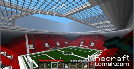 Minecraft Football Stadium