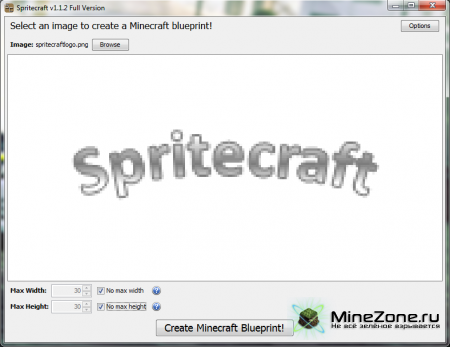 Spritecraft: Turn images into Minecraft blocks! v1.1.2