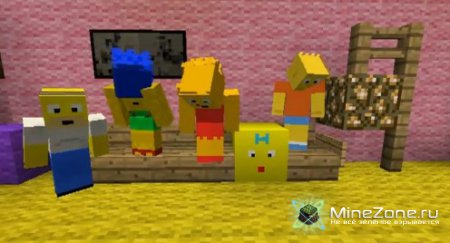 The Simpsons Opening in MineCraft