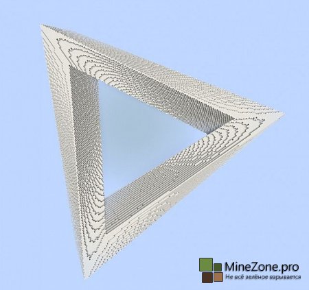 Penrose Triangle - Impossible Optical illusion